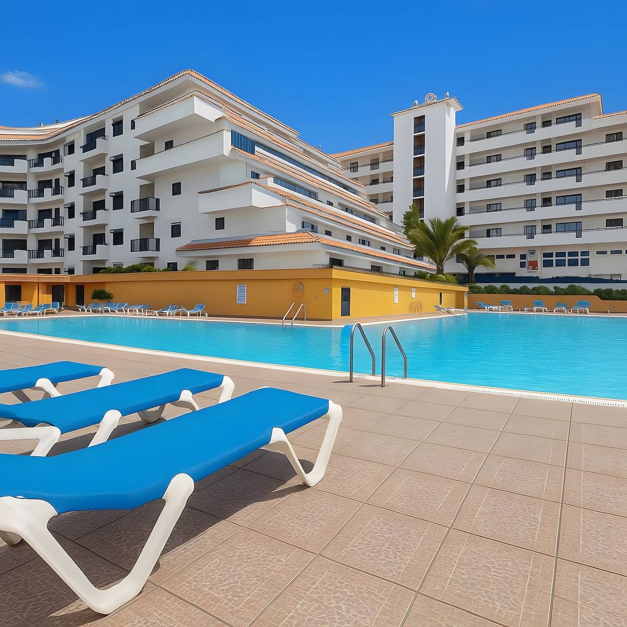 Foto 13 von 35: Ferienwohnung 'Apto Jardin Del Sol Beach' mit Gemeinschaftspool, Wi-Fi und Klimaanlage