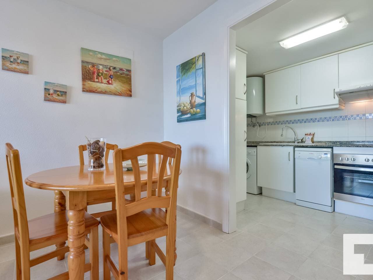 Foto 11 von 36: Schöne Wohnung in Calpe mit Pool, Klimaanlage und WLAN