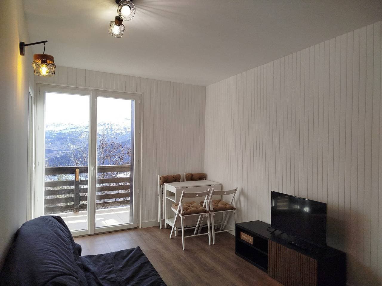 Renoviertes Studio 34m², Balkon, Glasfaser, 300m von Pisten, 4 Pers 1