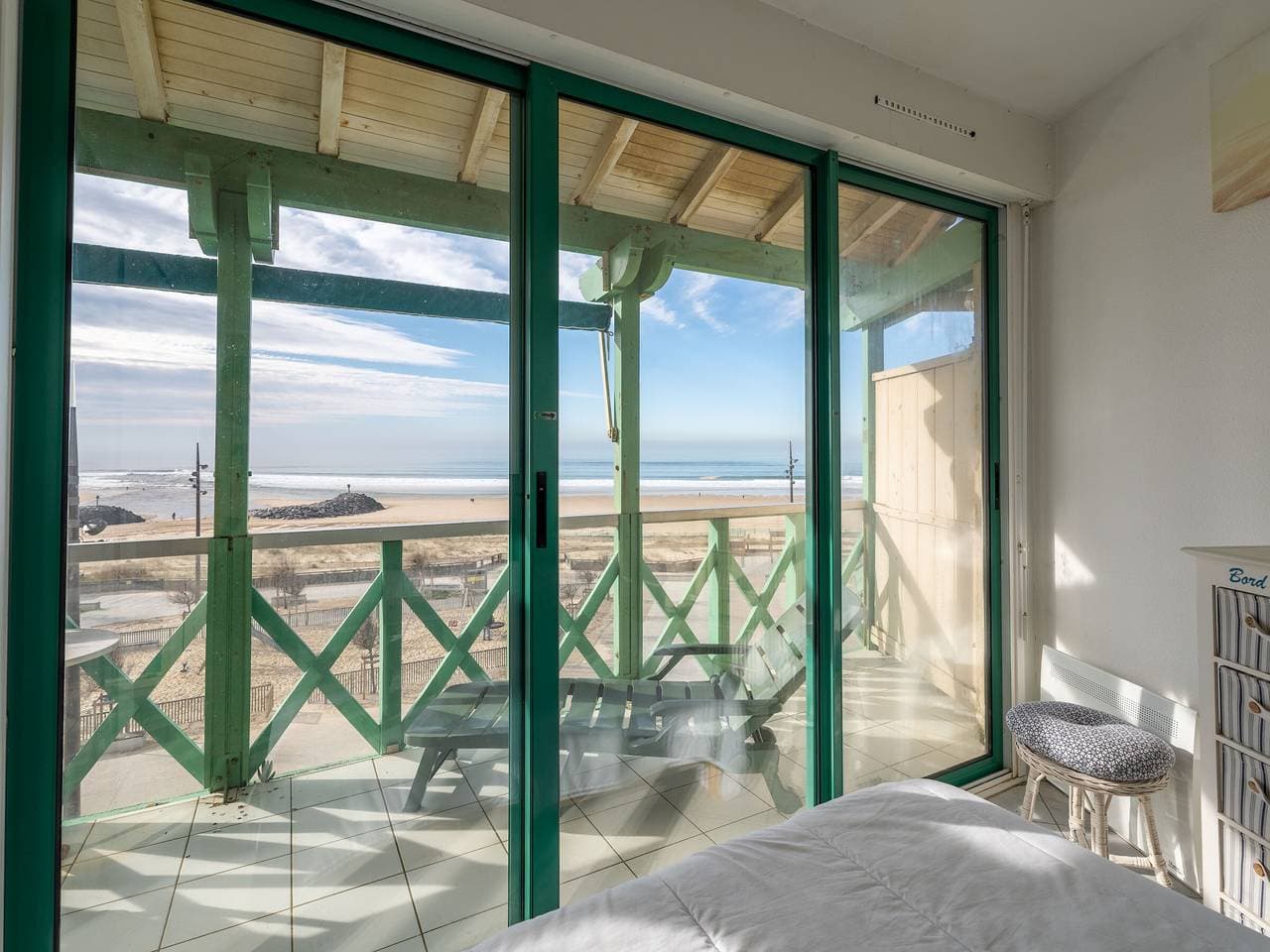 Foto 7 von 15: Appartement am Meer für 2 mit Parkplatz in Mimizan Strand