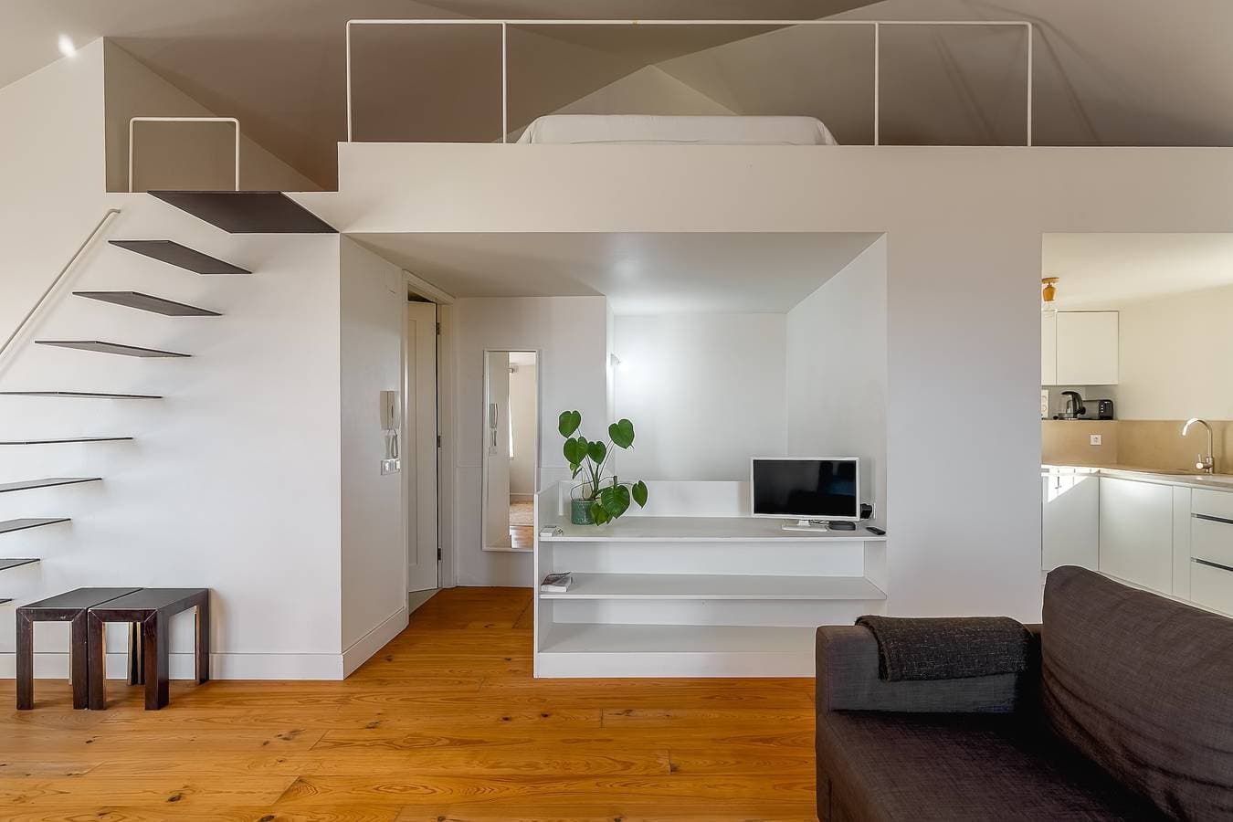 Foto 11 von 30: Apartment 'Loft Bica mit Blick auf den Fluss' mit WLAN und Klimaanlage