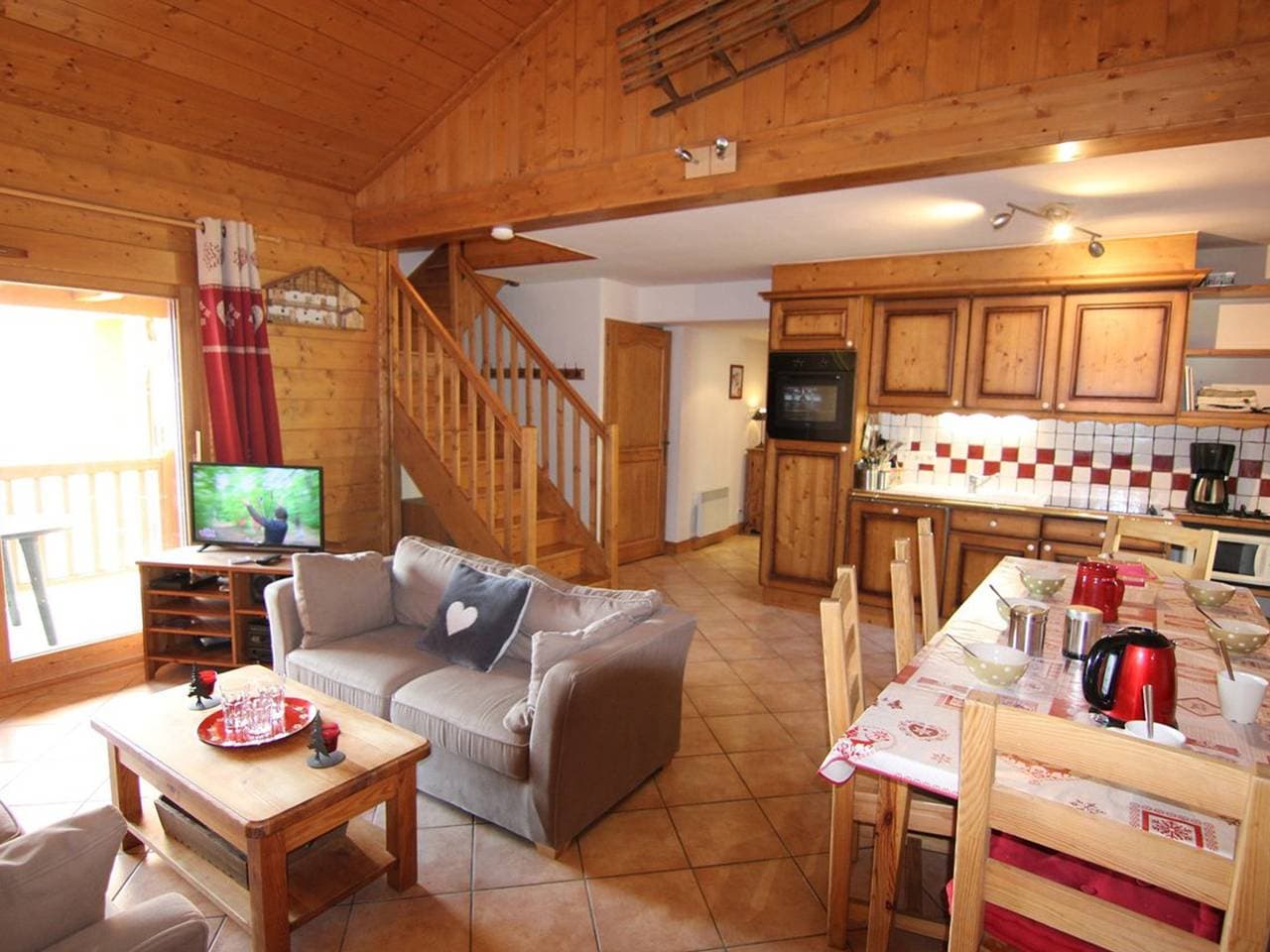 Duplex-Apartment mit 4 Zimmern in Les Saisies - 8 Pers 1