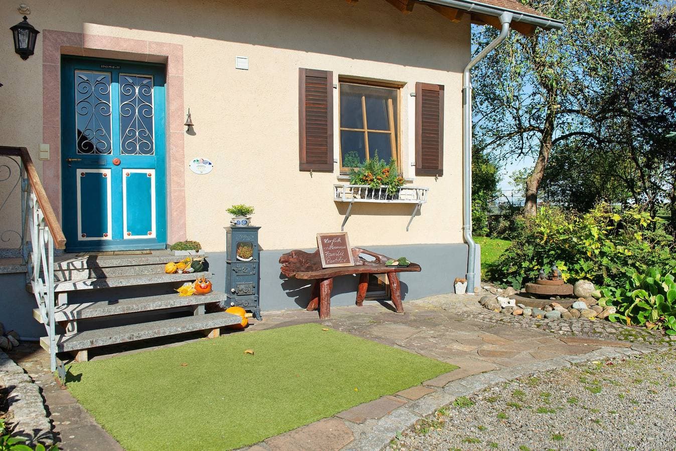Ferienhaus 'Reis' mit Gemeinschaftspool, privater Terrasse und WLAN