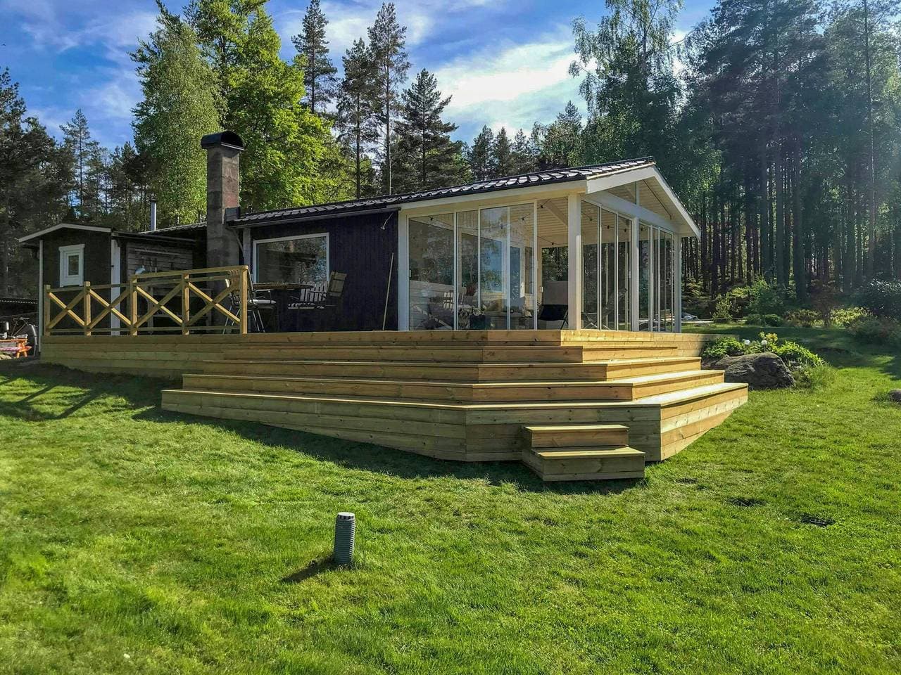 Foto 2 von 22: Ferienhaus in ungestörter Lage am See in Blekinge