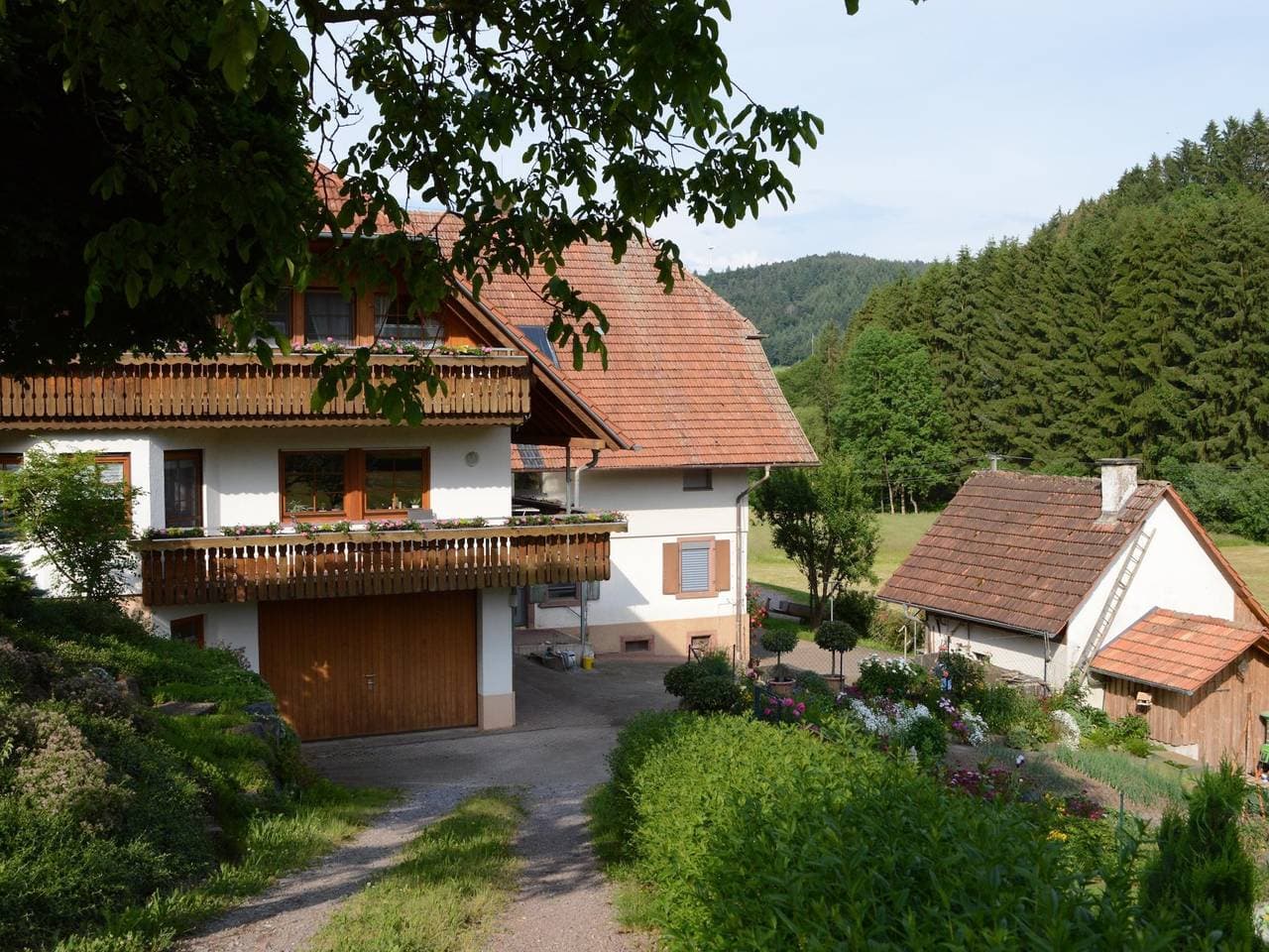Foto 2 von 12: Ferienwohnung im Schwarzwald mit großem Balkon