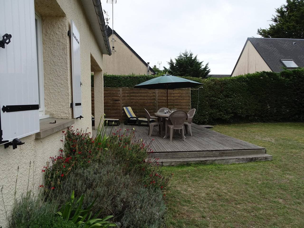 Ferienhaus in Portbail am Sandstrand 1