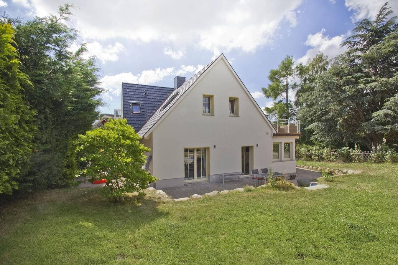 Foto 10 von 21: Ruhige Lage nah am Meer, Gartennutzung - Ferienhaus Auszeit FeWo 02