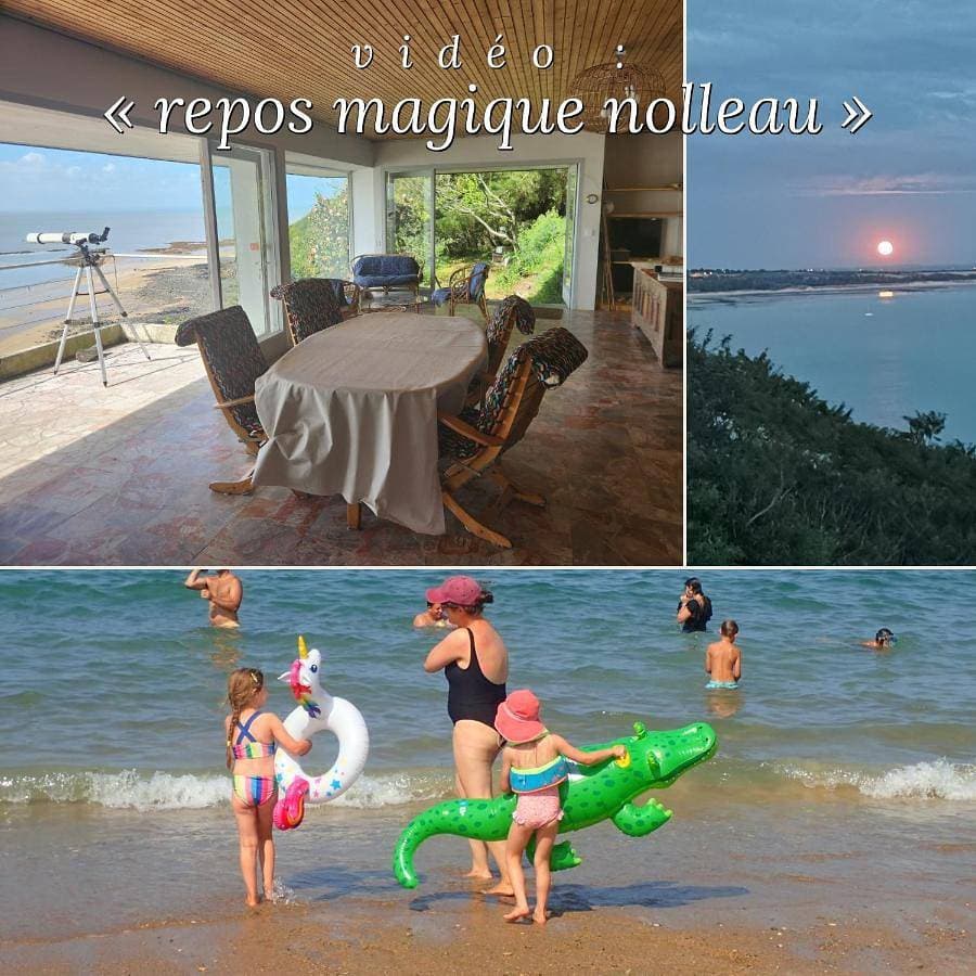 repos magique front de mer, plage, nature, calme total, à 50m de la plage 1