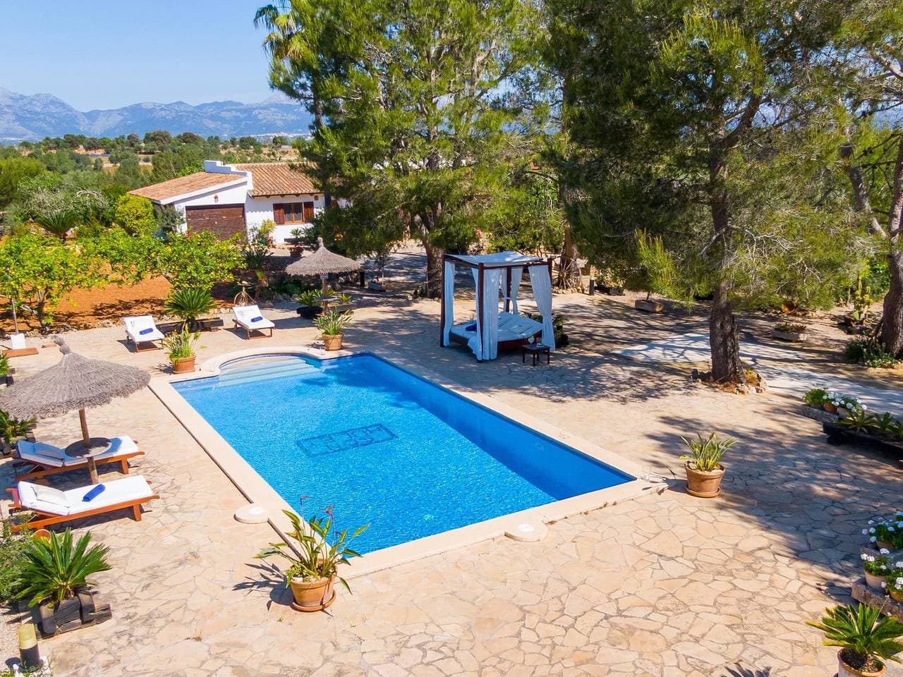 Son Mulet - Schöne Villa mit privatem Pool und Garten in Llubí 1