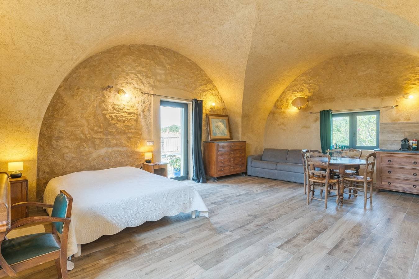 Foto 3 von 21: Einzimmerapartment 'L'Amaryflor' mit privatem Garten