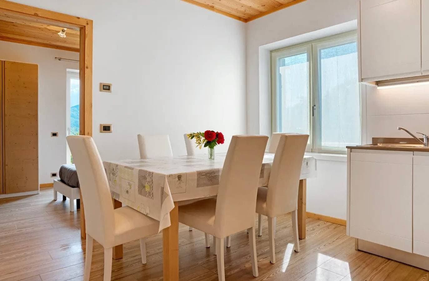 Foto 6 von 32: Ferienwohnung 'Agritur Montibeller Fravort' mit Bergblick, Gemeinschaftsgarten und Wi-Fi