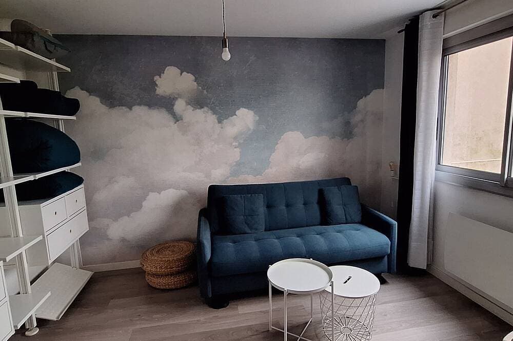 Foto 11 von 22: \"Blue Dream\" – Cozy, clean & stylish studio | Doua / Insa / Cesi - Garage, WIFI