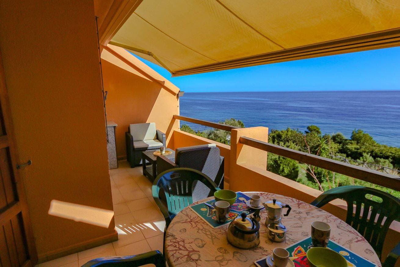 Foto 8 von 43: Haus Bentu 'E Mare mit Meerblick