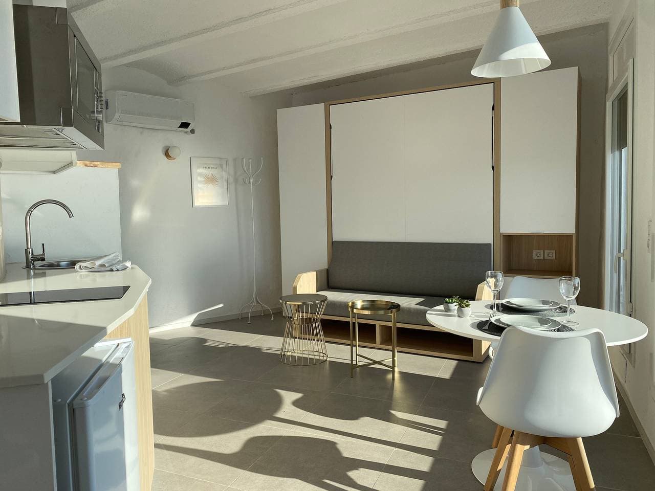 Modernes Studio in Roses für 2, Zugang zu Gemeinschaftspool 1