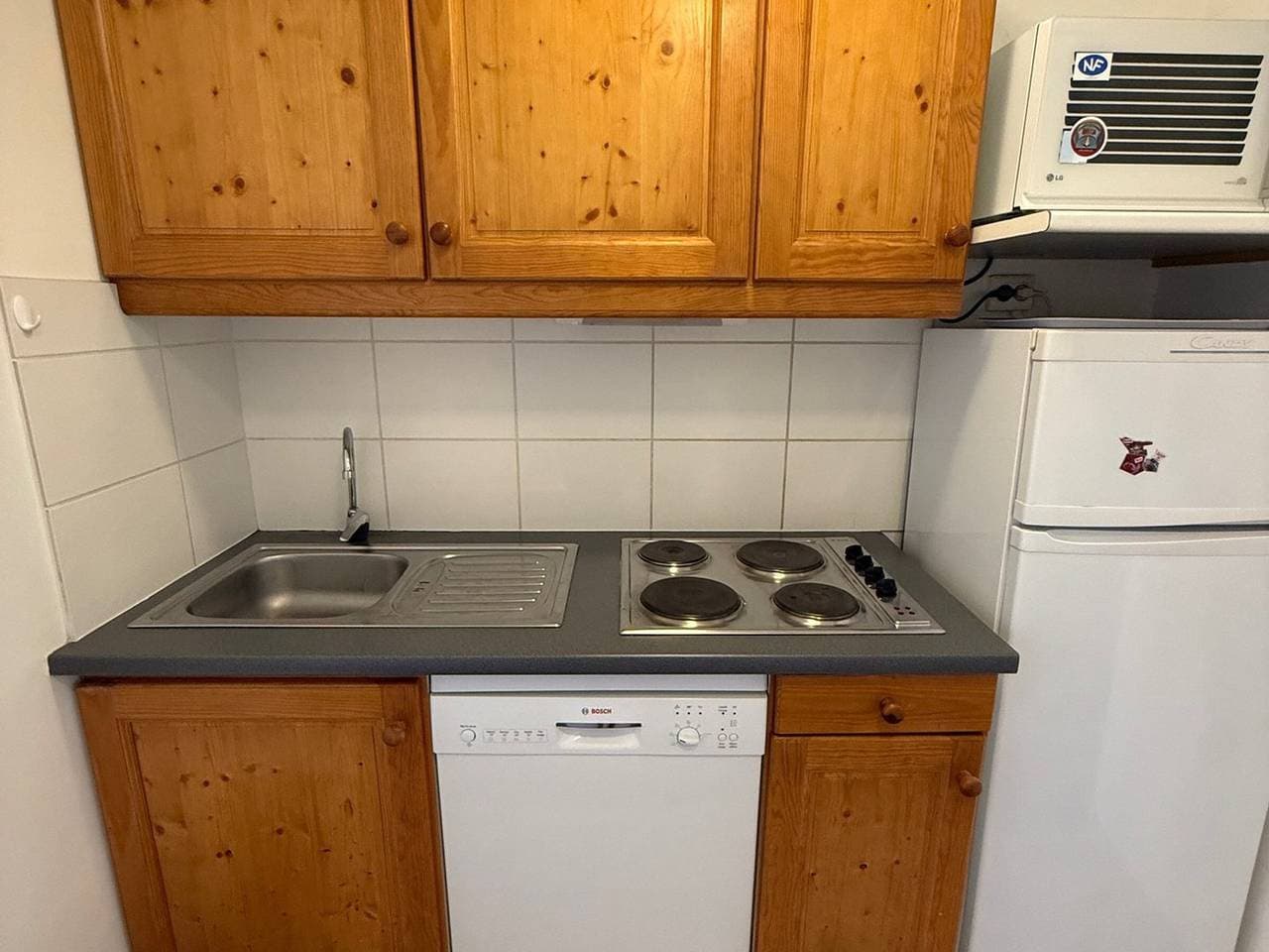 Foto 5 von 11: 2-Zimmer Wohnung am Fuße der Pisten, Balkon, 4-5 Pers