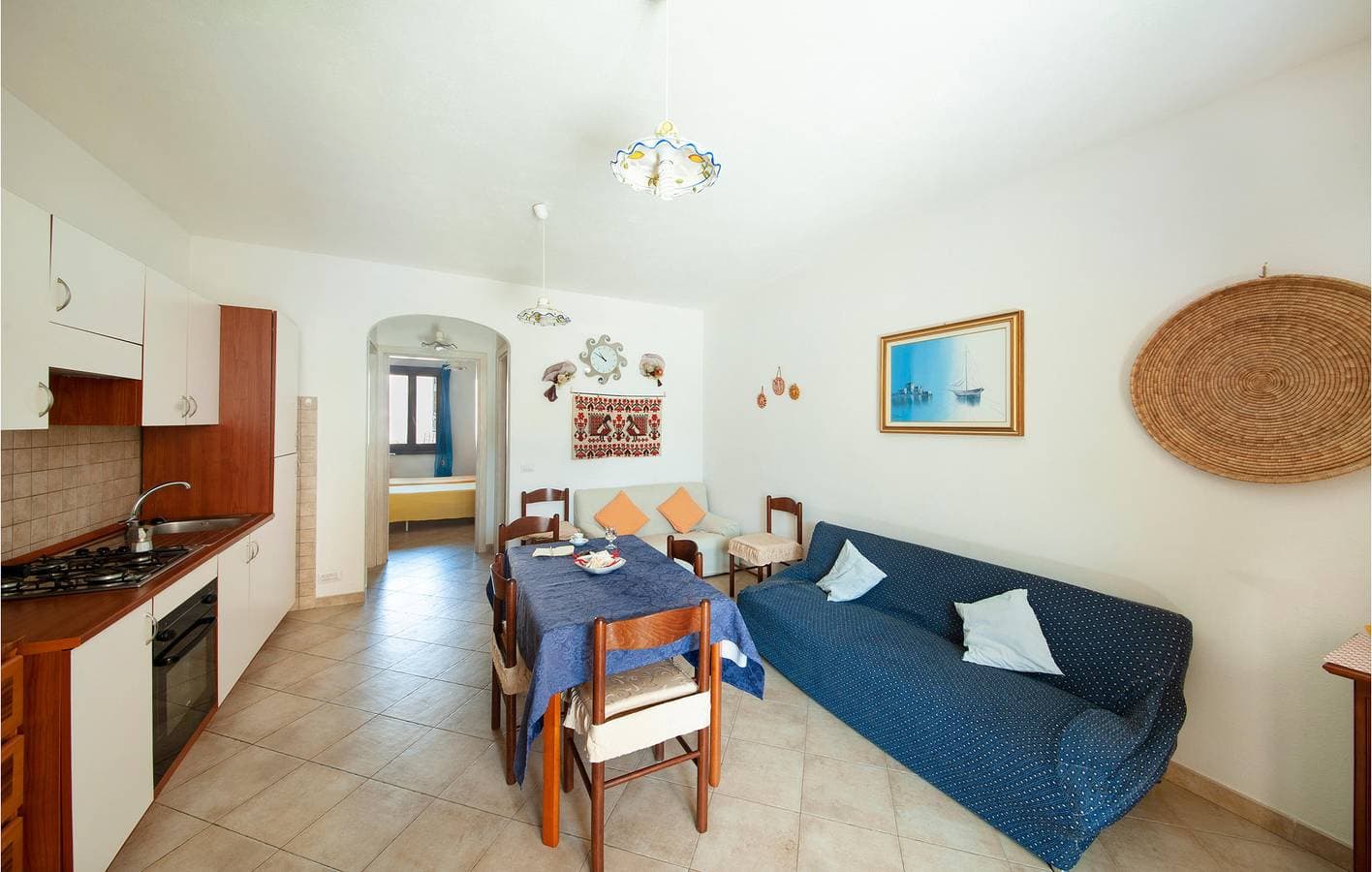 Foto 11 von 22: Apartment am Strand mit Küche und Schlafmöglichkeiten