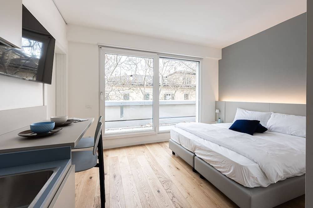 Doppelzimmer-Komfort-Ensuite mit Dusche-Strassenblick 1