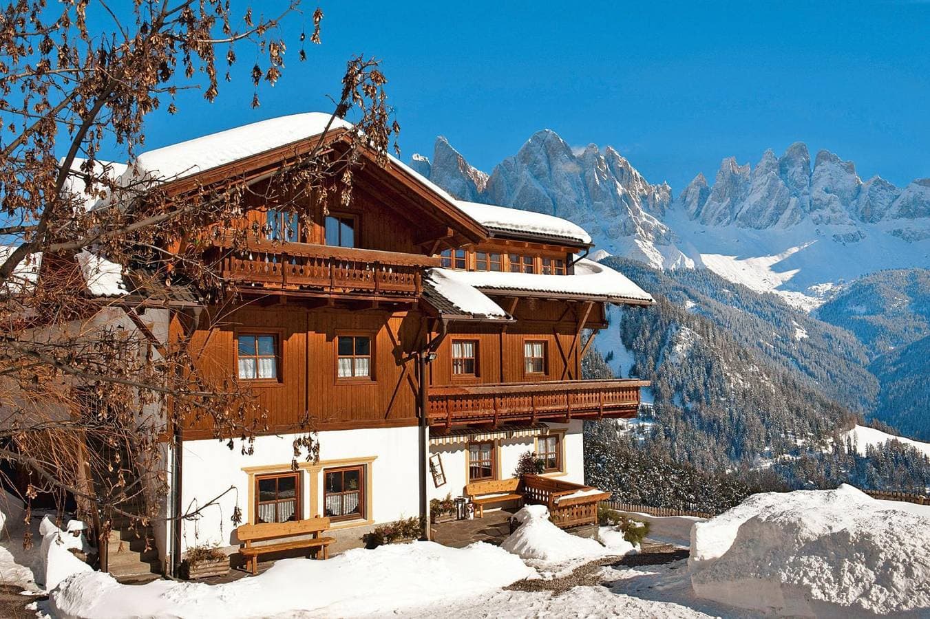 Foto 12 von 23: Berghütte im Villnöß mit Dolomitenblick
