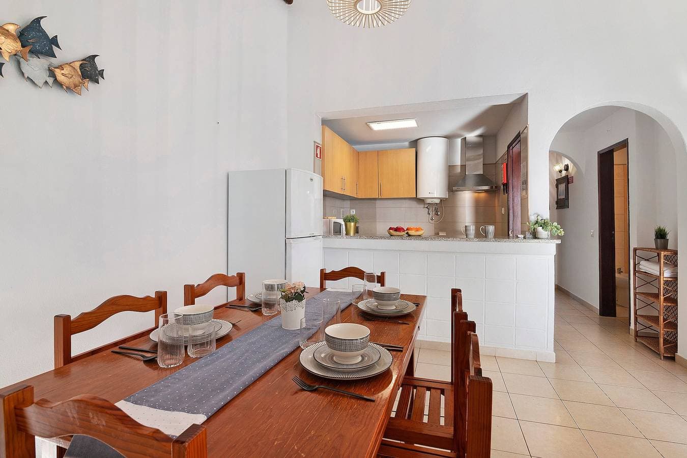 Foto 8 von 26: Apartment 'Moradia Das Gaivotas 6' mit Gemeinschaftspool, Garten und Balkon