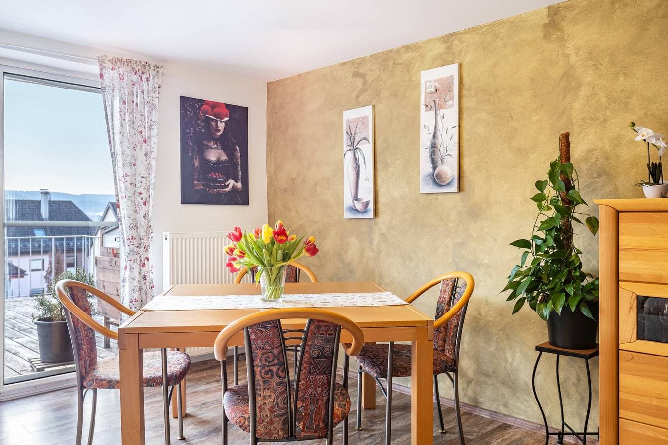 Foto 5 von 21: Apartment 'Terrassenblick' mit Bergblick, privater Terrasse und WLAN