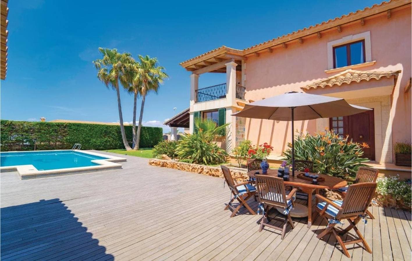 Foto 3 von 25: Villa 'La Mallorquina' mit Bergblick, WLAN und Klimaanlage