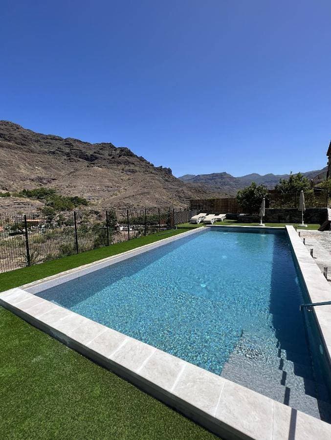 Casa rural con baño adaptado y piscina en Mogán 1