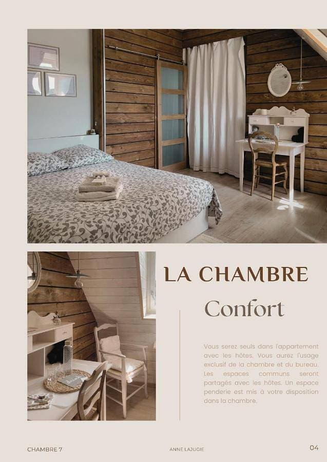 Chambre et bureau 1