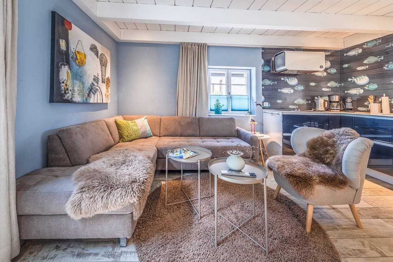 Fewo Maisonette im Ferienhaus Oberstaader, modern u. gemütlich, 2 Schlafzimmer 1