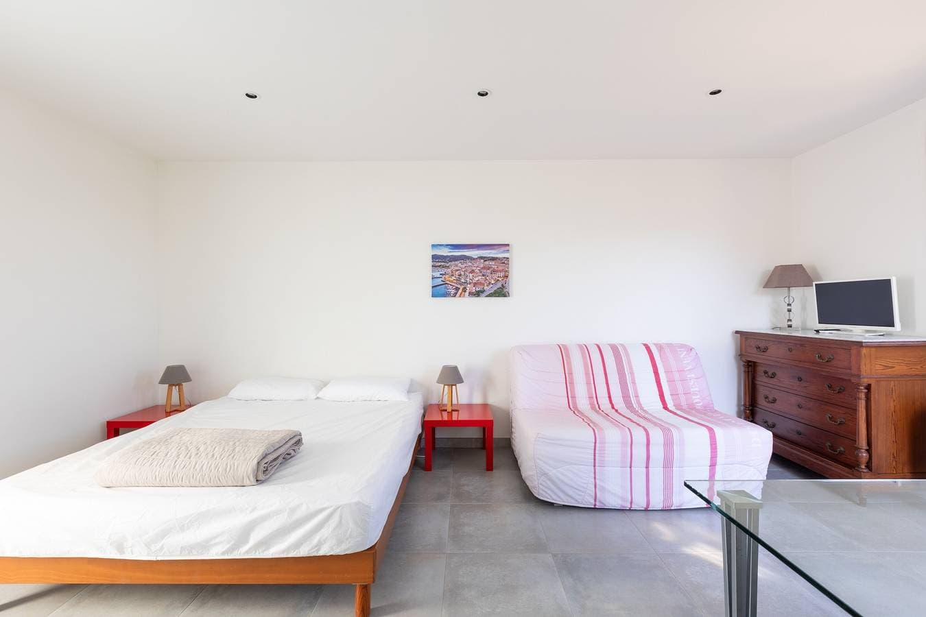 Foto 11 von 20: Einzimmerwohnung "Dans Résidence Avec Piscine" mit gemeinsamem beheizten Pool und WLAN