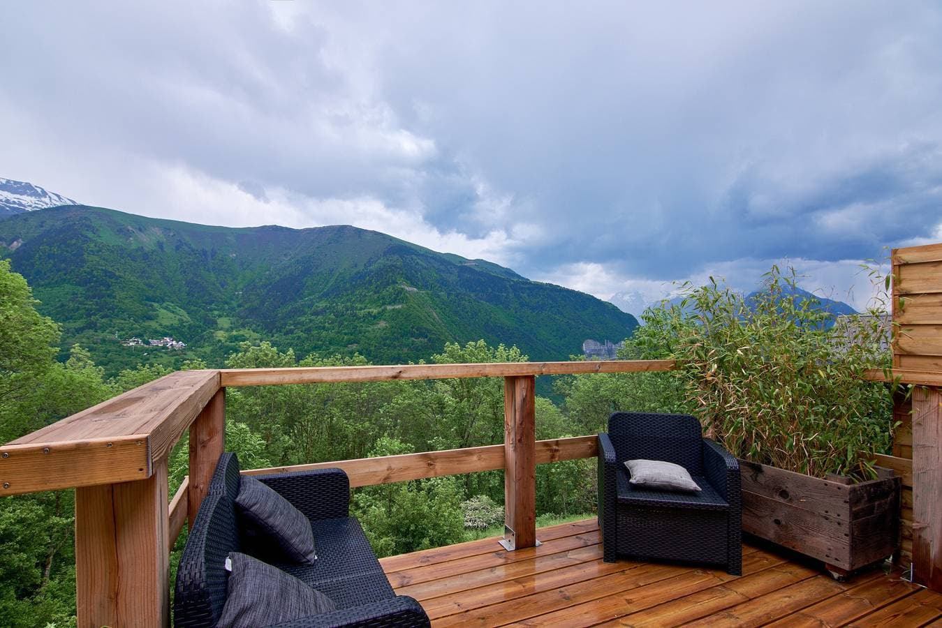 Foto 12 von 26: Chalet "La Traverse" mit Bergblick, Whirlpool & WLAN