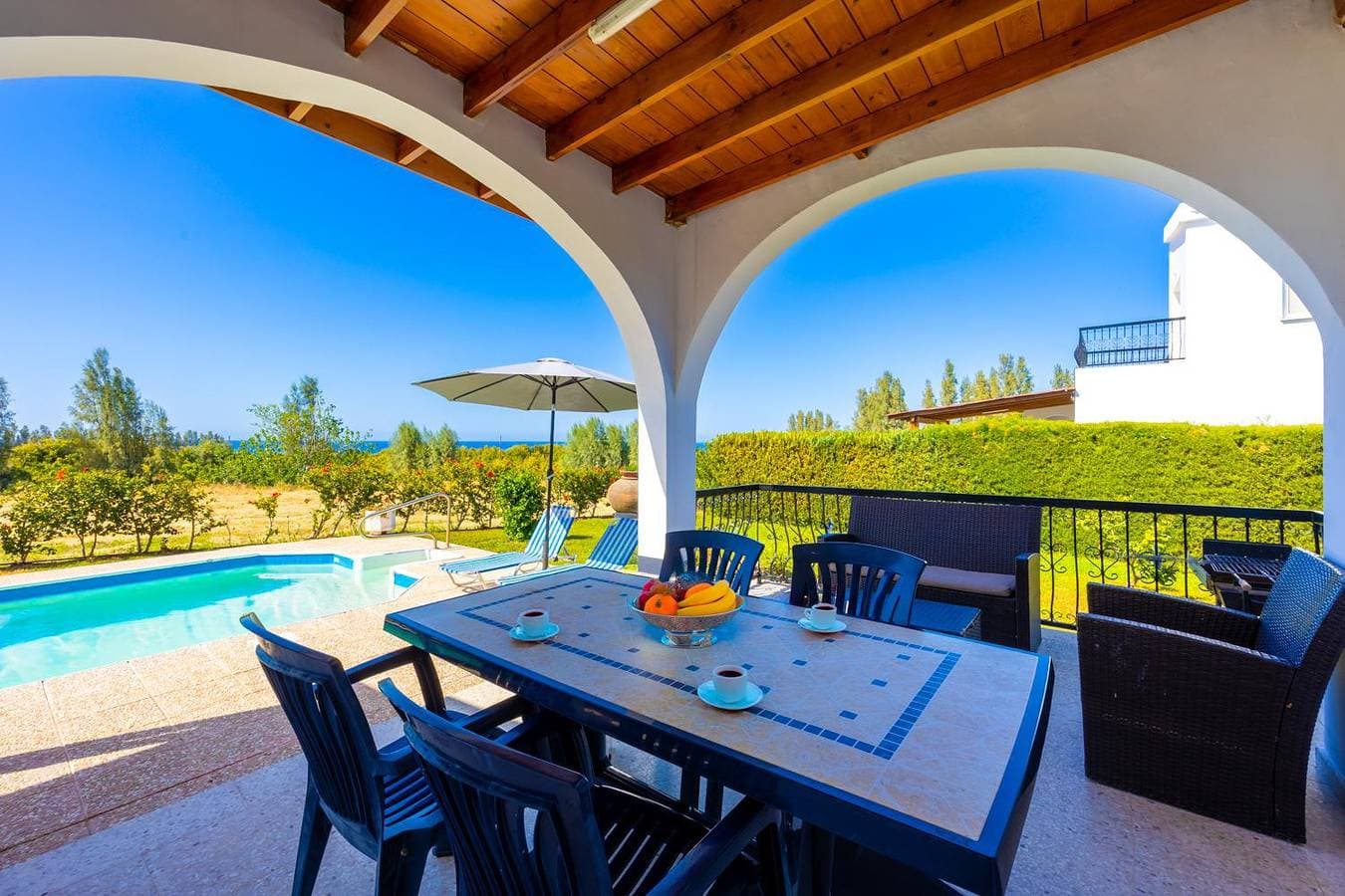 Foto 4 von 29: Villa für 4 Personen mit Balkon