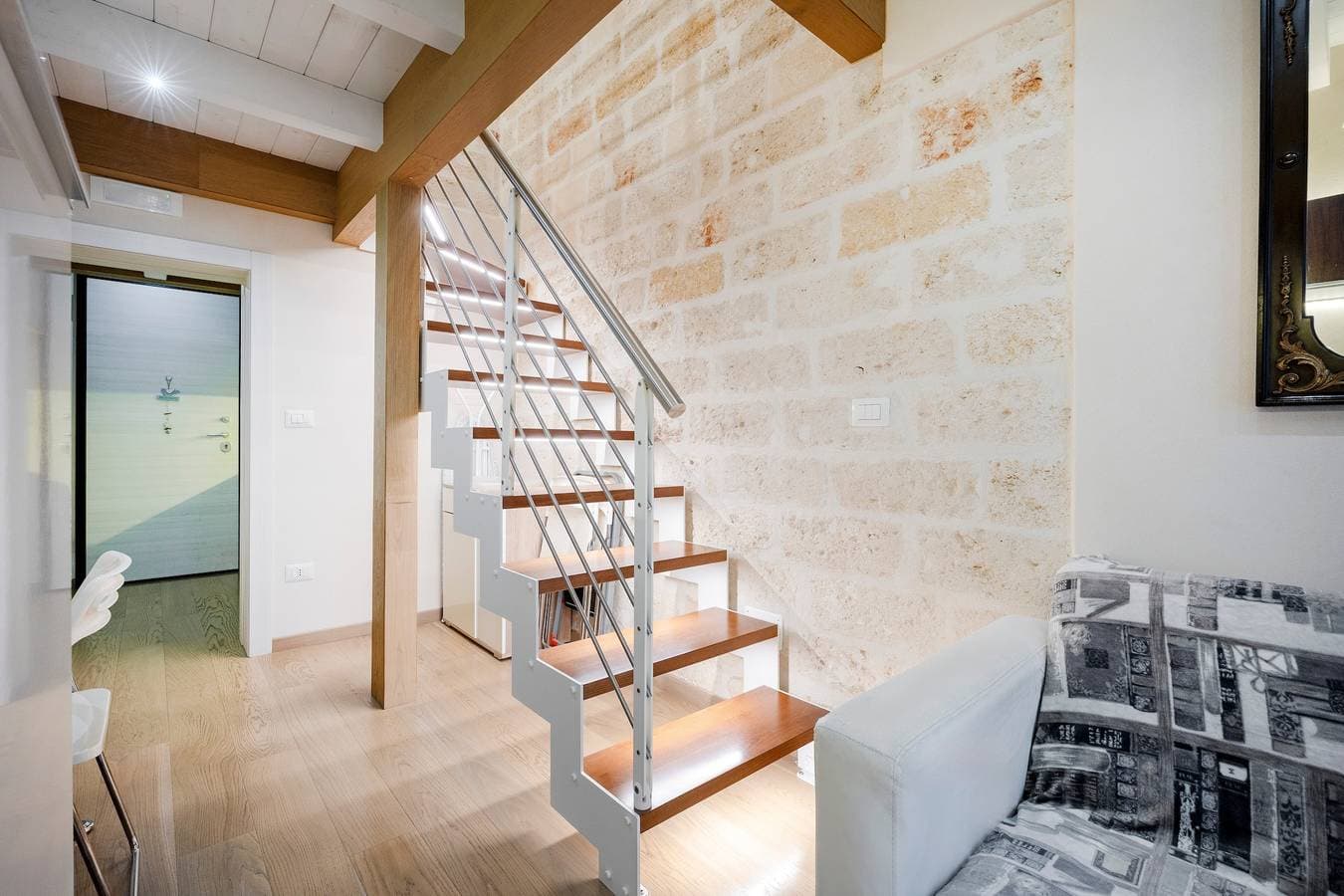 Foto 13 von 21: Apartment 'Rosato 31-loft Meerblick' mit Meerblick, WLAN und Klimaanlage