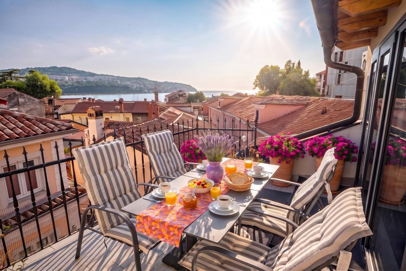 Casa Terrazza in Historic Koper with Sea View 1