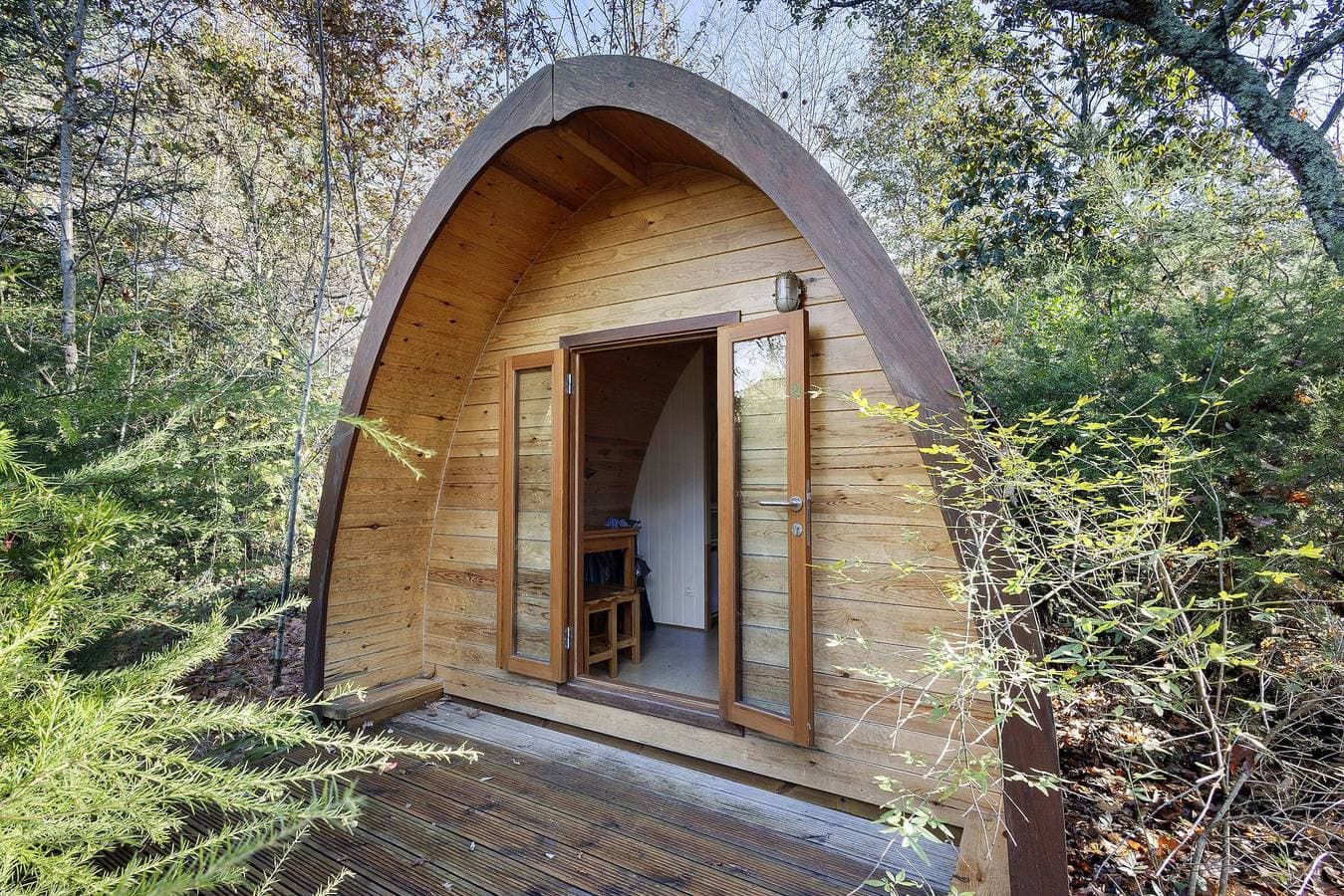 Foto 4 von 20: Chalet 'Cadana Pod' mit Bergblick, privater Terrasse und gemeinsamem Garten