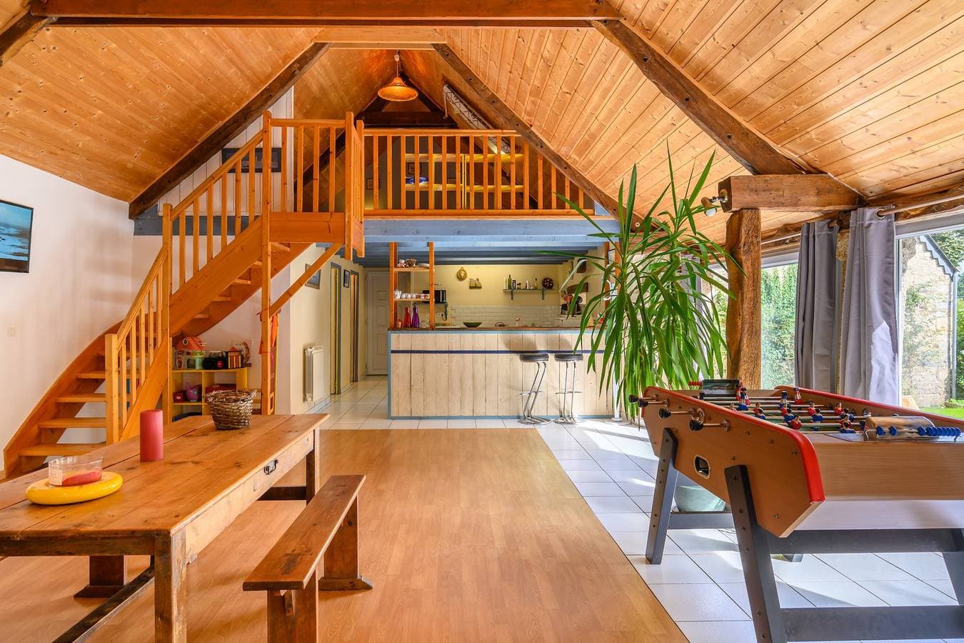 Foto 6 von 37: Familienfreundliches, außergewöhnliches Loft in ehemaligem Stall mit Sauna und Whirlpool