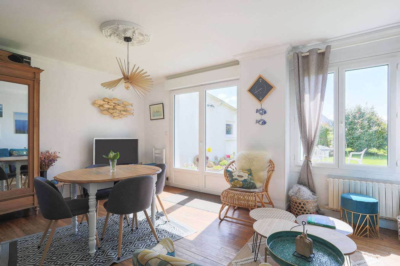 Foto 2 von 25: Ferienhaus 'Maison De Vacances Proche Mer' mit privater Terrasse, privatem Garten und WLAN