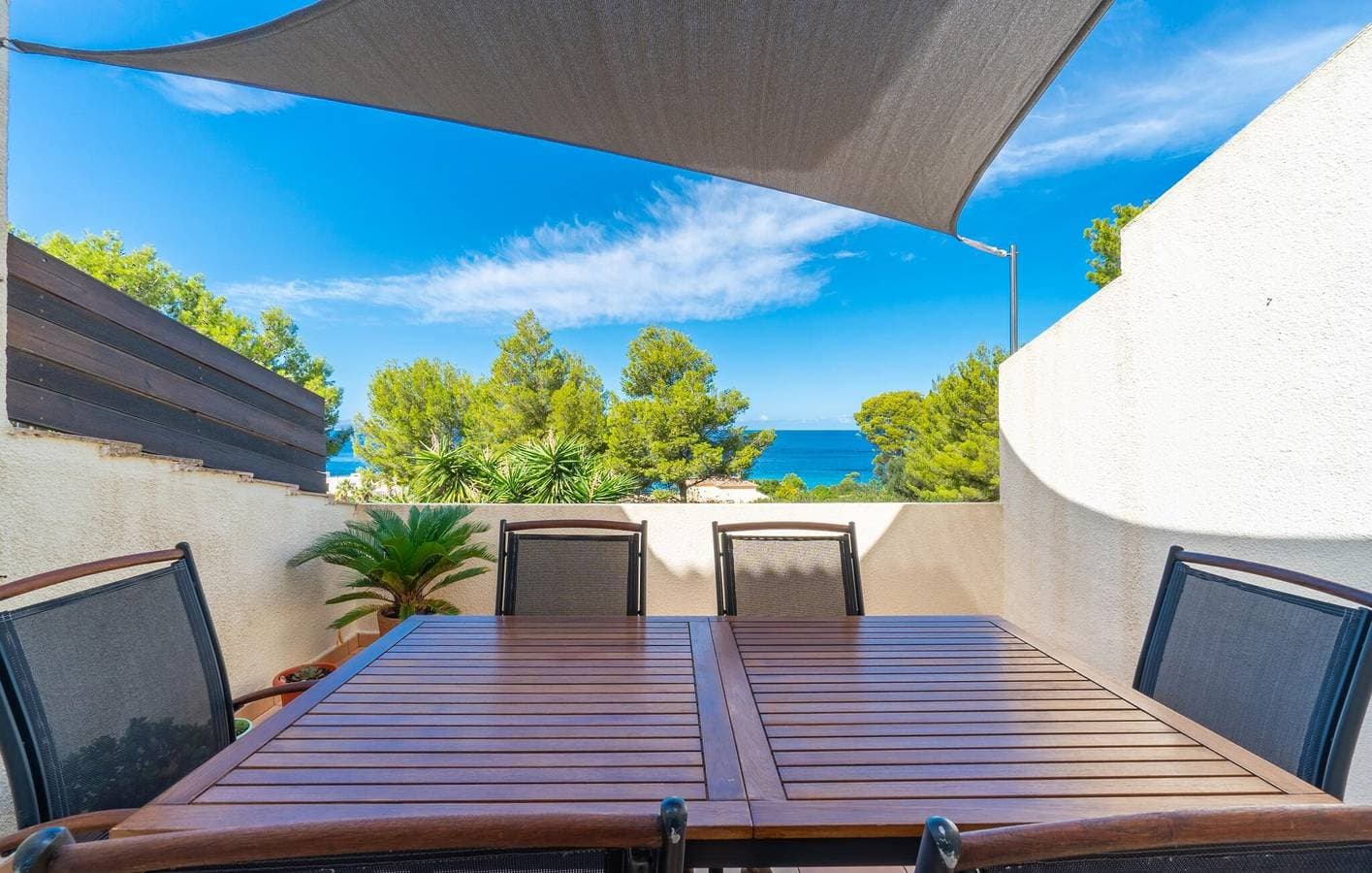 Foto 5 von 31: Apartment mit Meerblick, Terrasse und Grill - 2 km zum Ca Los Camps Strand