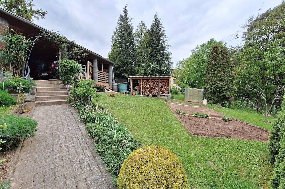 Foto 13 von 28: Gemütliches Ferienhaus mit Sauna, direkt am Wald. Vierbeiner Willkommen!