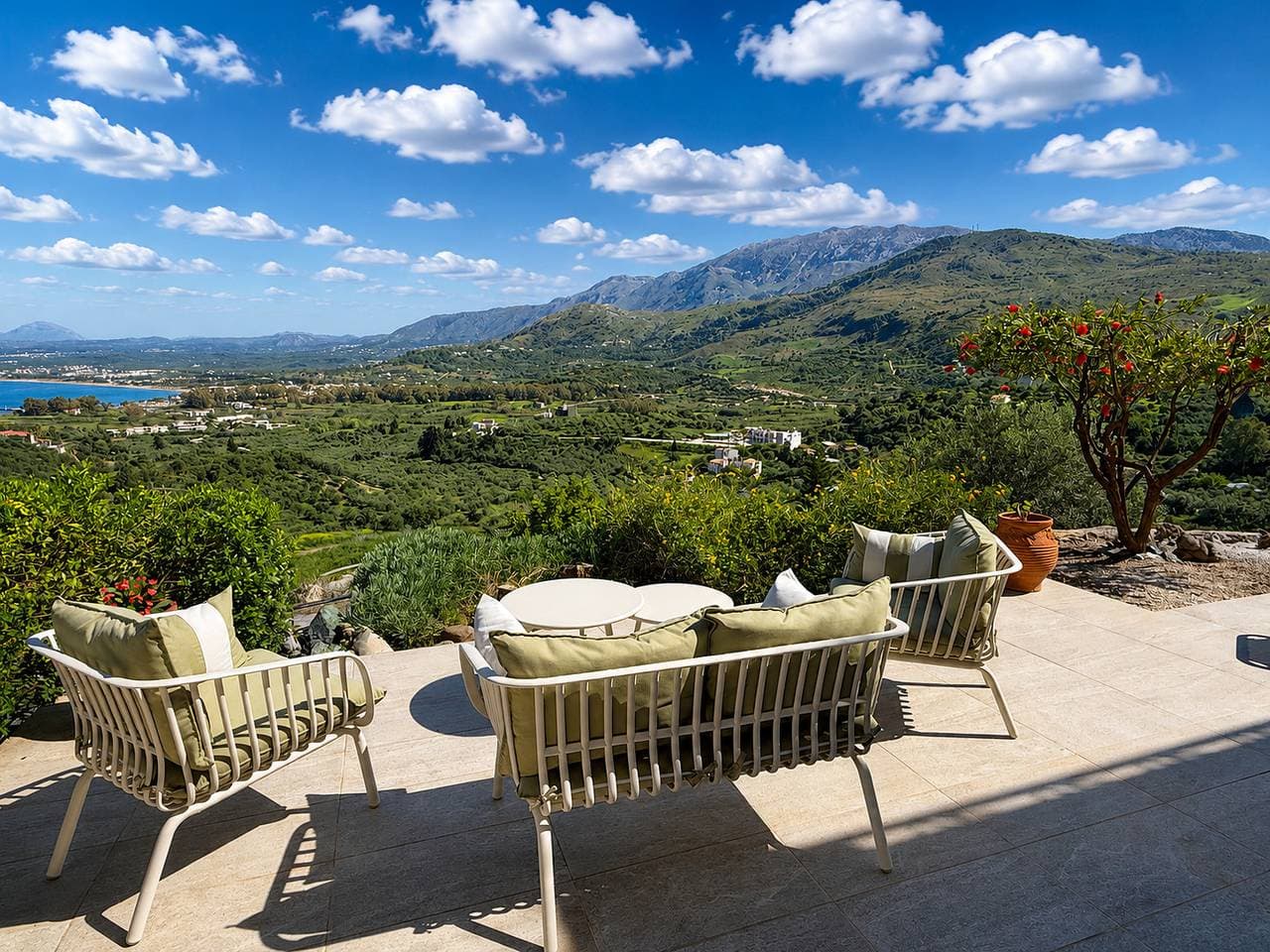 Vom Meer zur Gipfelterrasse 2Bd 1Ba 7 Minuten nach Georgioupoli 1