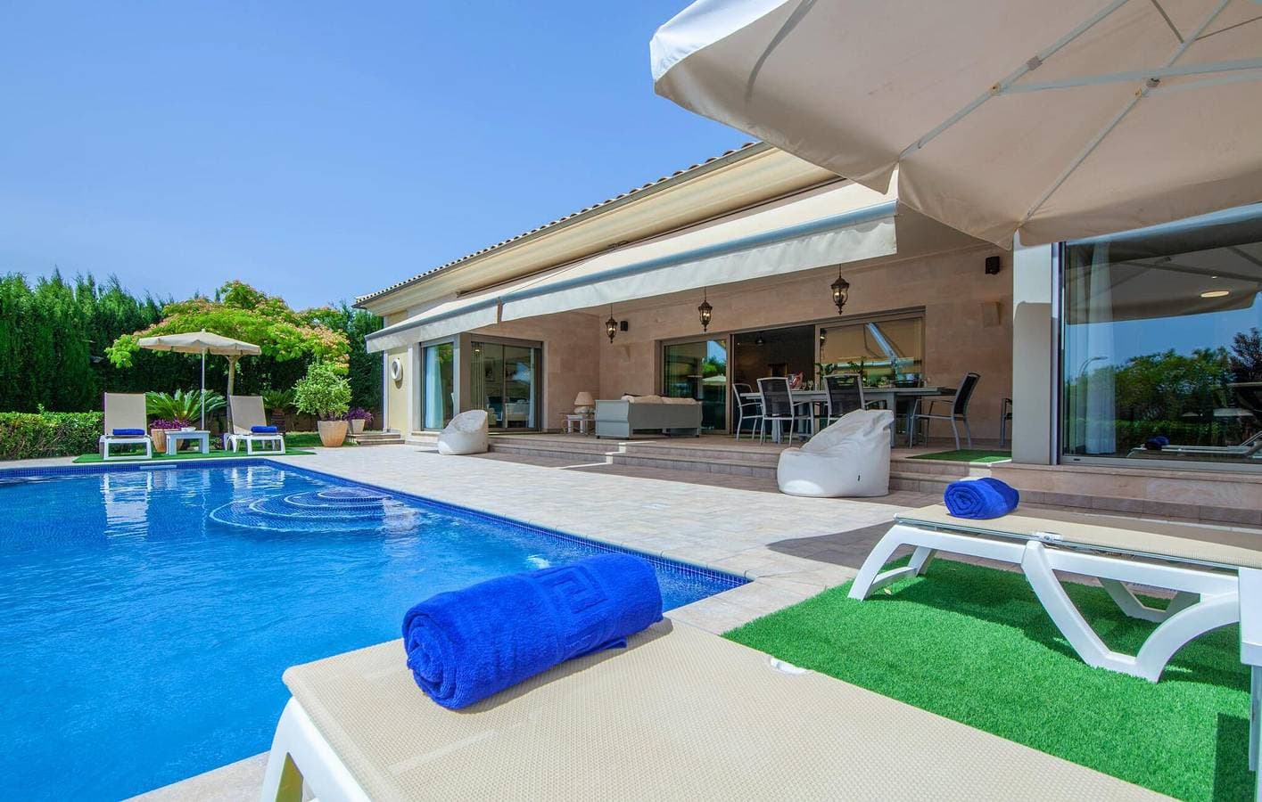 Foto 5 von 53: Gemütliche Wohnung mit Terrasse & Pool, 800m nach Marratxí