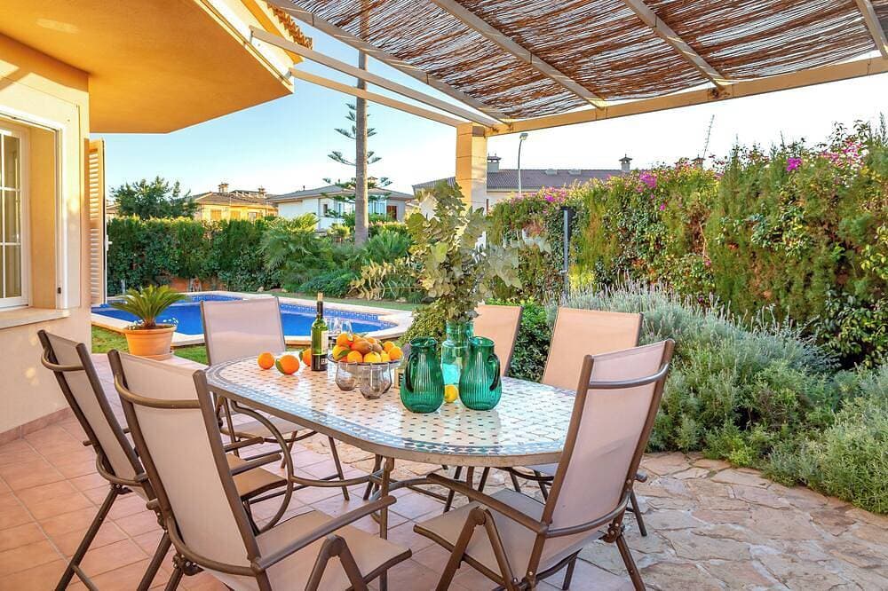 Foto 11 von 30: Ihre Traumvilla mit 4 Schlafzimmern, Garten, Pool, Klima und 10 Min. bis Palma