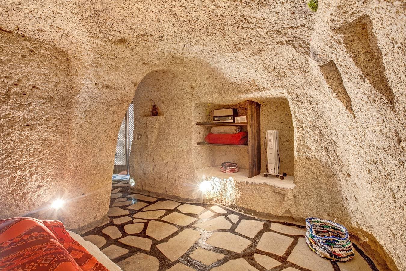 Foto 10 von 27: Haustierfreundliches Ferienhaus Casas Cueva Alfer 1 mit Meerblick, Garten und WLAN