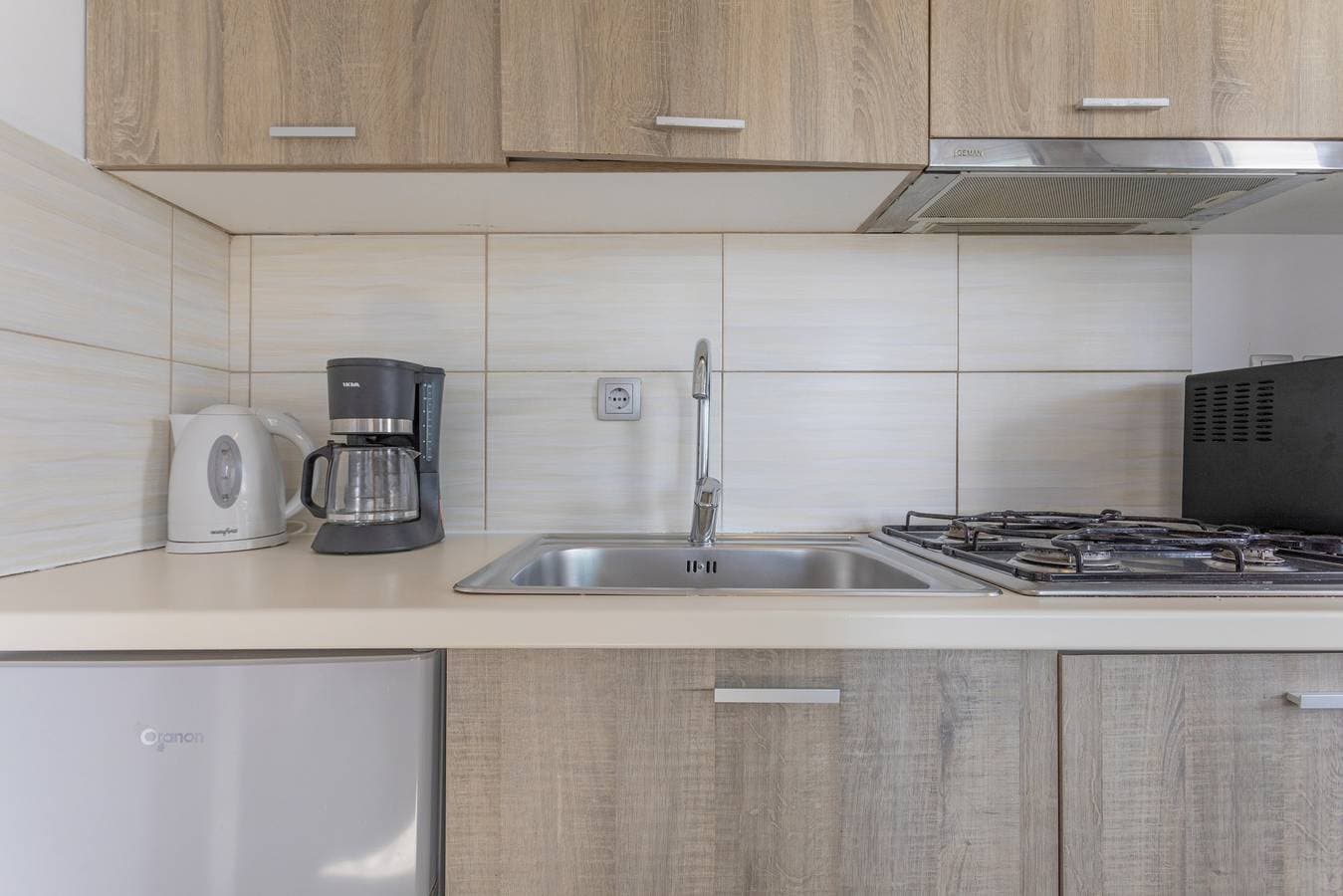 Foto 11 von 29: Einzimmerwohnung "Villa Dionysia S3" in Strandnähe mit Gemeinschaftspool und WLAN