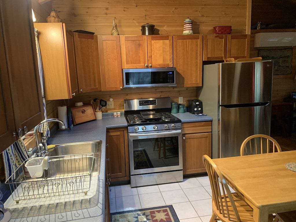 Foto 11 von 13: Inselblockhaus in Maine mit Meerblick