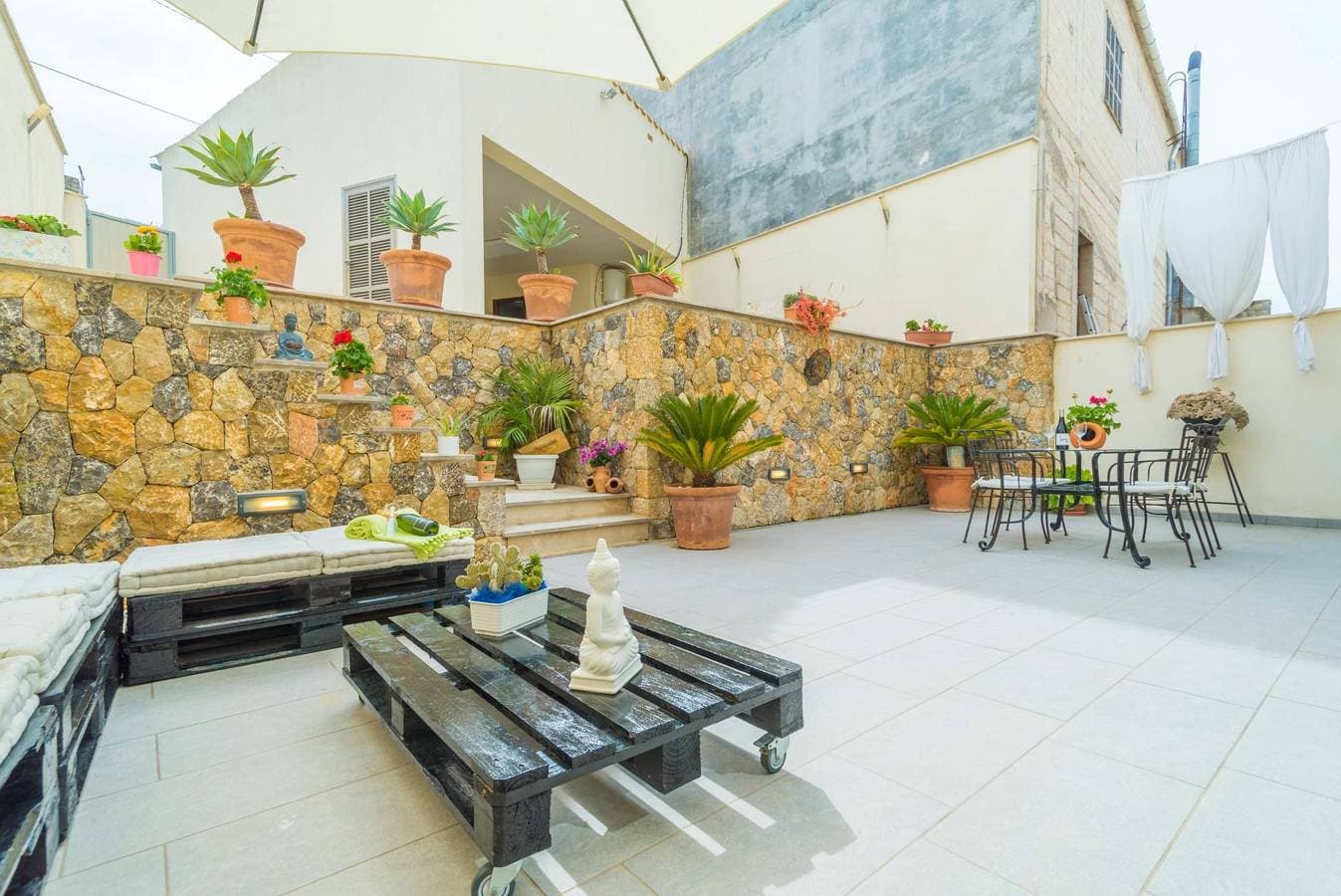 Casa Holganza - Ferienhaus mit Terrasse in Maria de la Salut. WiFi gratis 1