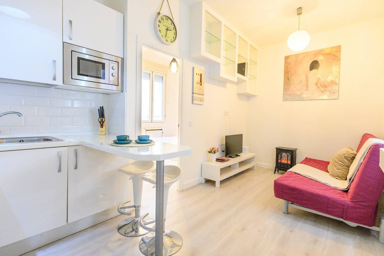M Acogedor piso de 1 dormitorio a poco m 1