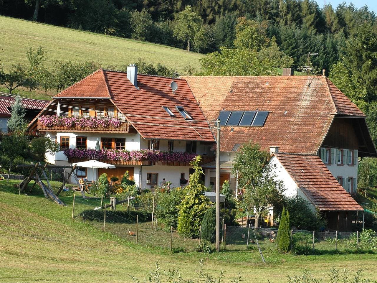 Ferienwohnung im Schwarzwald mit großem Balkon 1