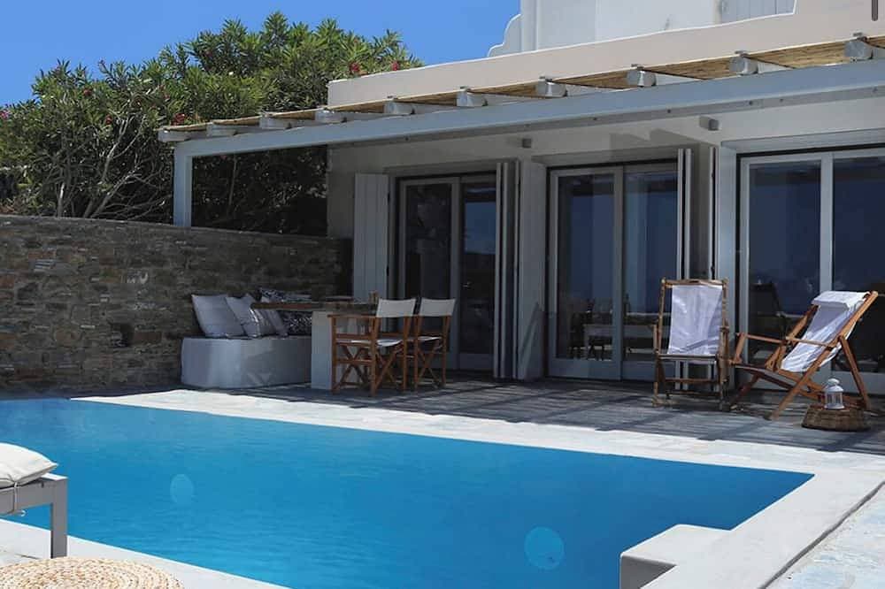 Foto 3 von 5: Cosi villa with private pool in Anemos questhouse