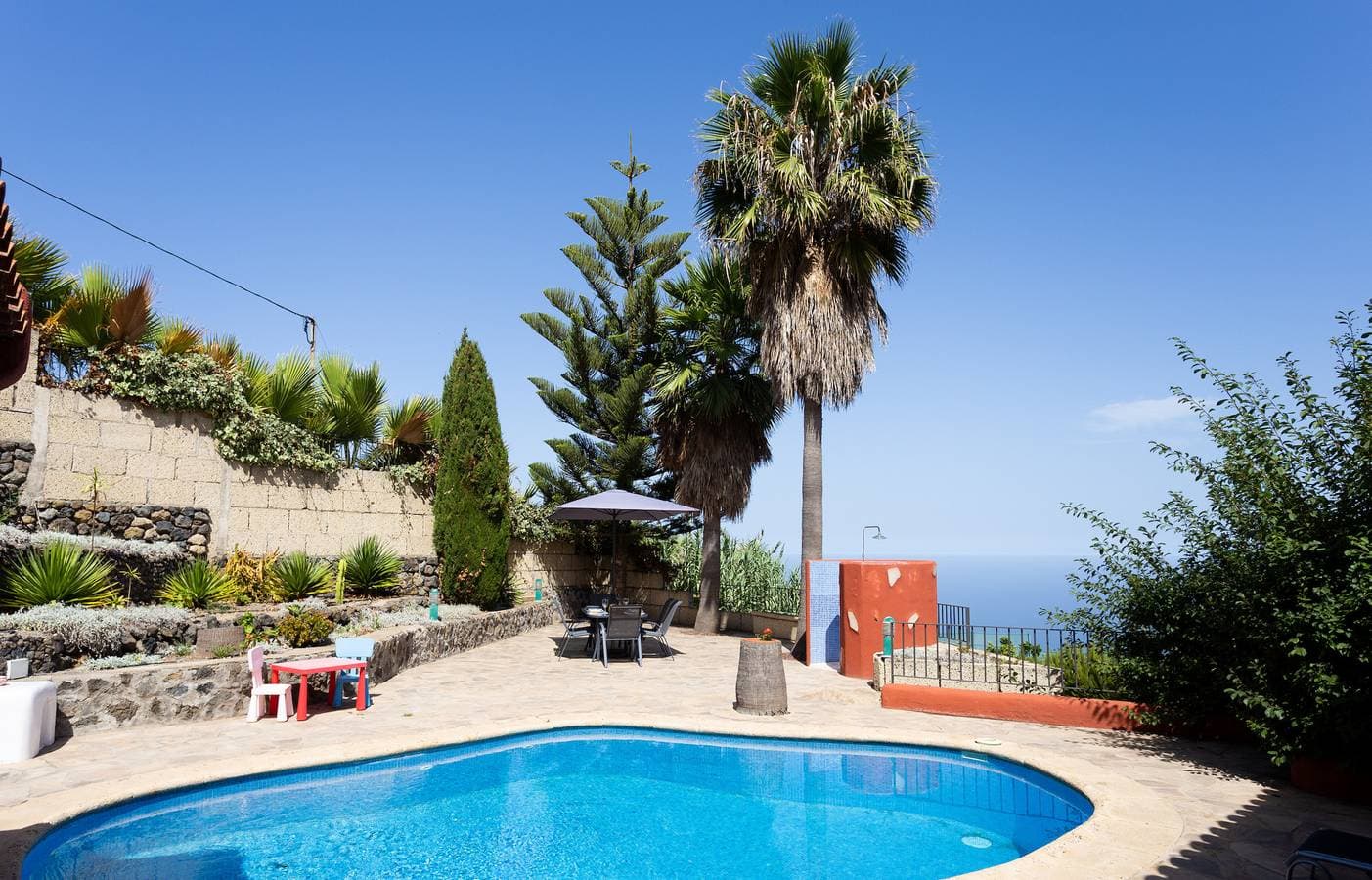Traumfinca mit Privatpool, Meerblick, Grill, Jacuzzi, WLAN gratis 1