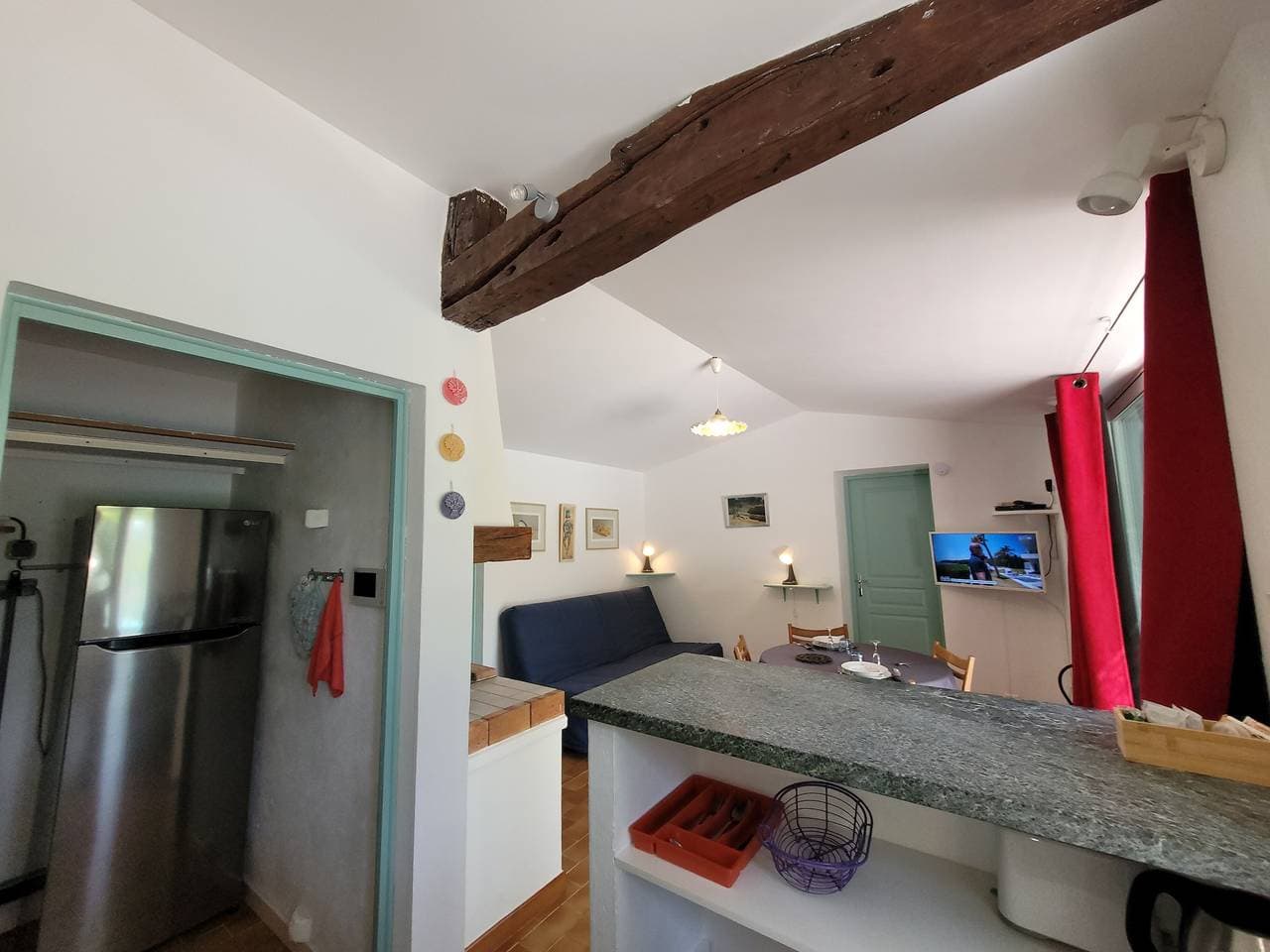 Foto 8 von 25: Gîte „Mami Zi“ mit Bergblick, WLAN und Klimaanlage